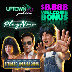 www.UptownPokiesAUD.com - $10 free chip | Bonus up to $2500