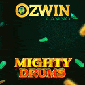 Ozwin Casino 20 Free Spins No Deposit Bonus + Bonus Until 19 April 04_ng_mightydrums_ab_125x125